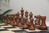 Fischer-Spassky / 1972 World Championship 3.75" Acacia Chessmen